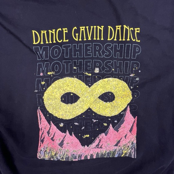 Dance Gavin Dance Hoodie Mothership 2XL Drawstring Emo Punk Vintage Style - Picture 11 of 16